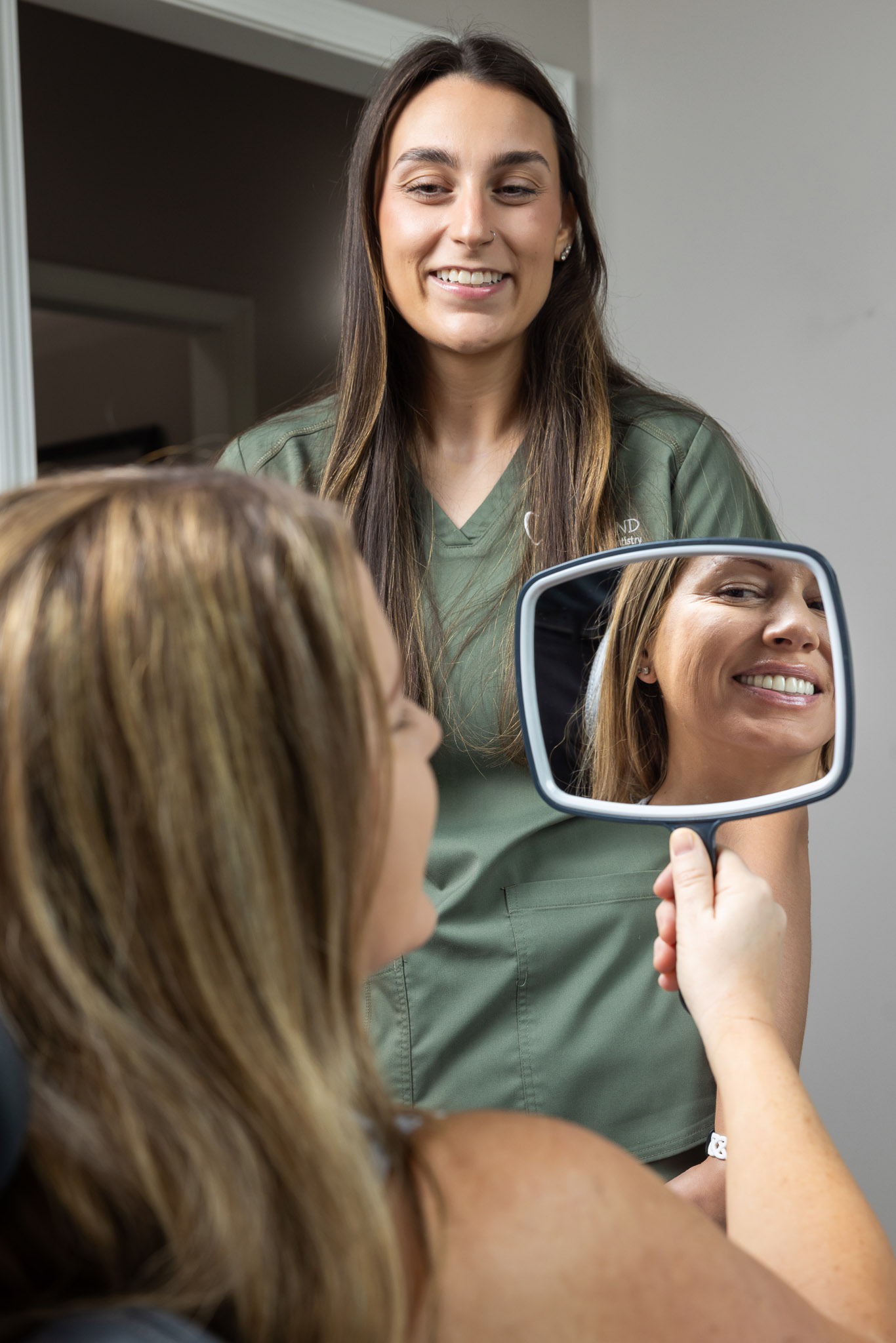 Patient smile results at Ireland Restorative Dentistry